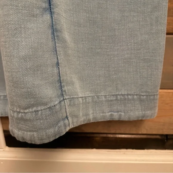 J.Jill Pure Denim Indigo Collection Dress Blue Size M Midi Relaxed Lagenlook NWT - Picture 5 of 12